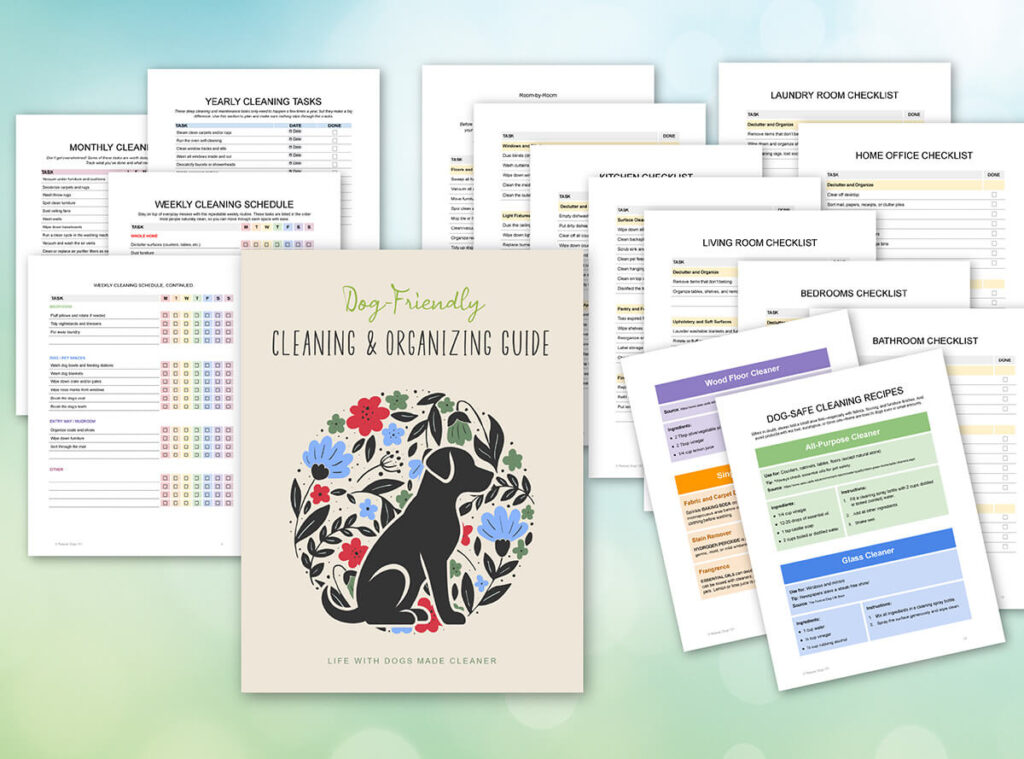 Pet Friendly Cleaning Guide Cover and Inside Pages