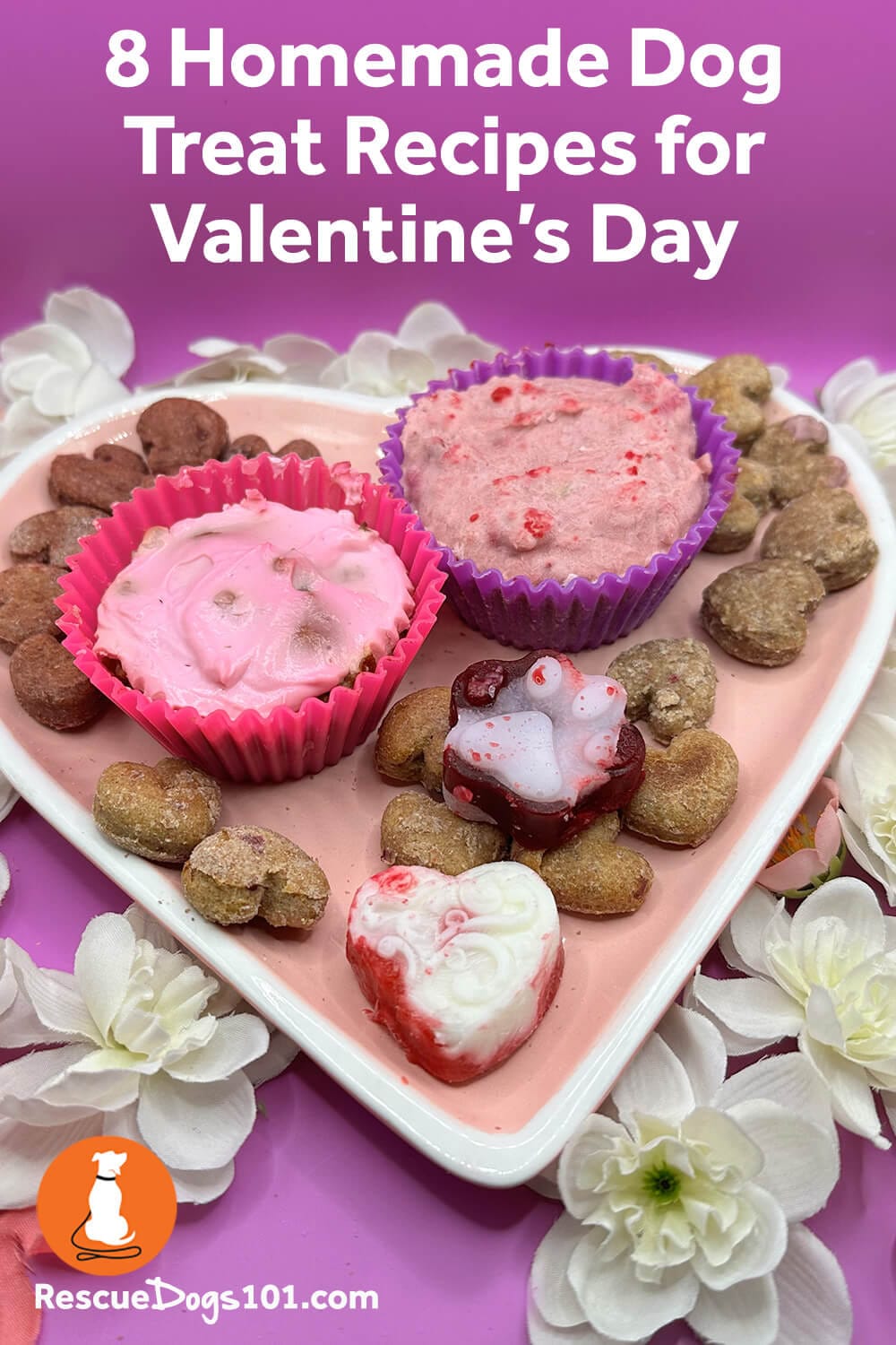 8 Homemade Dog Treat Recipes for Valentine's Day